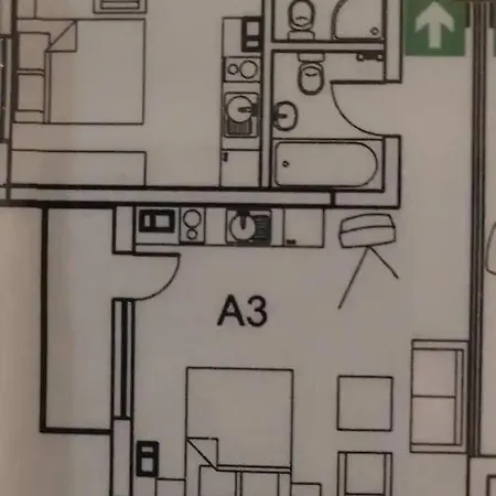 Capitating 1 Bed At Park View Complex Apartman *